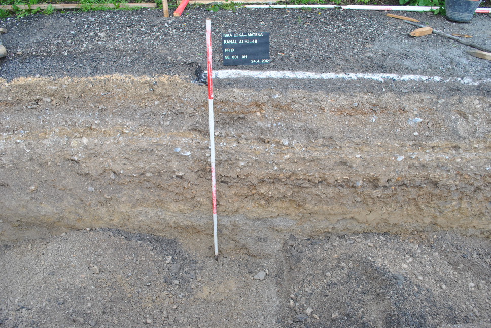 Dokumentiranje profilov v gradbenem izkopu